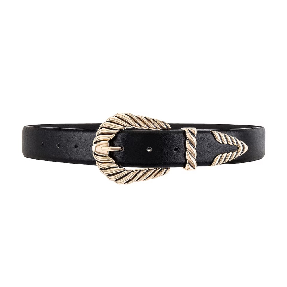 Revolve petit moments Modern Rodeo Belt in Black/Gold